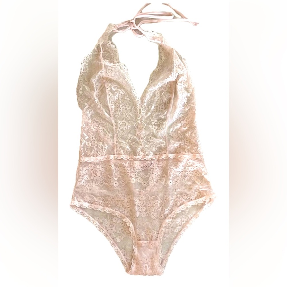 Baby Pink Lace Teddy - La Vie en Rose